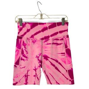 Victoria’s Secret PINK Active tie dye biker shorts—medium